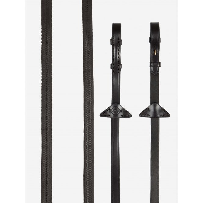 LeMieux  Rubber Reins - Brown/Brown