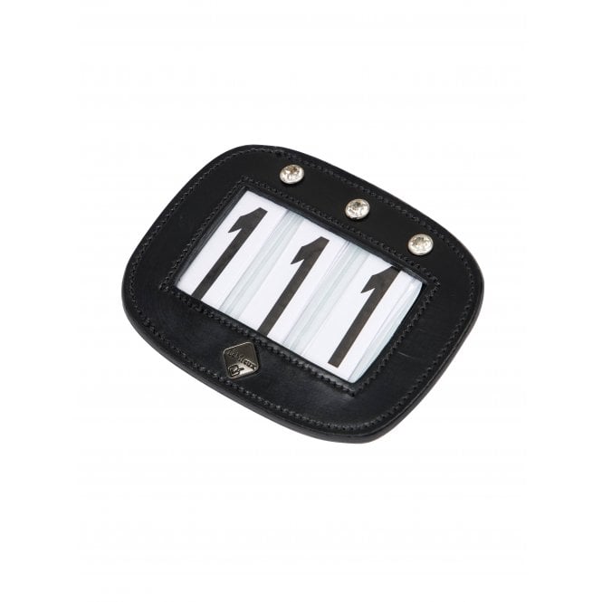 LeMieux  Saddle Number Holder - Diamante Black