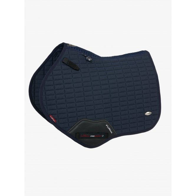 LeMieux  Self-Cool Close Contact Full Size Saddlepad - Navy Blue