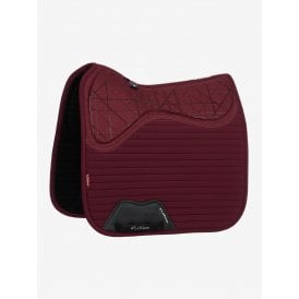 LeMieux Soft Shell Anti Slip Full Size Dressage Pad - Burgundy