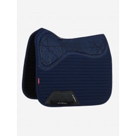 LeMieux Soft Shell Anti Slip Full Size Dressage Pad - Navy Blue