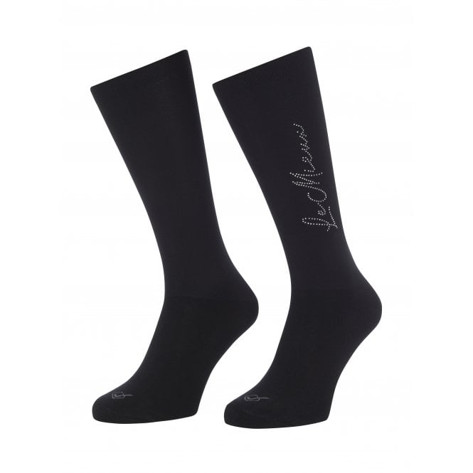 LeMieux  Sparkle Competition Sock - Black
