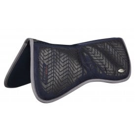 LeMieux Sports Grip Memory Foam Half Pad - Navy Blue