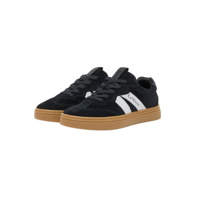 LeMieux  Stockbridge Suede Lifestyle Womens Trainer - Black