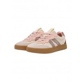 LeMieux Stockbridge Suede Lifestyle Womens Trainer - Stone
