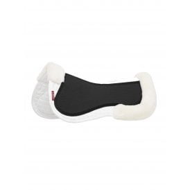 LeMieux Streamline Half Pad - White/White