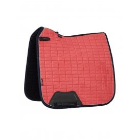 LeMieux Suede Dressage Square - Cranberry