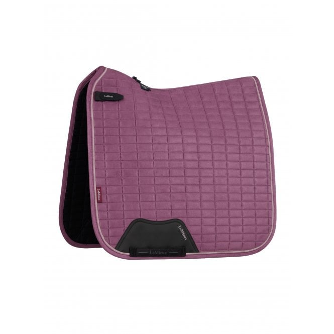 LeMieux  Suede Dressage Square Saddlepad - Mallow