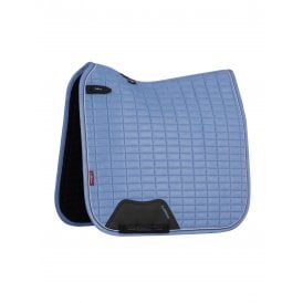 LeMieux Suede Dressage Square Saddlepad - Powder Blue