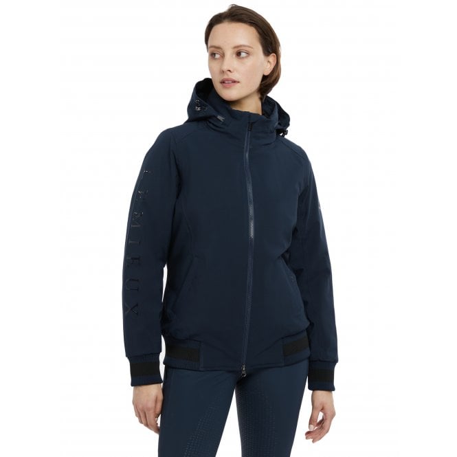 LeMieux  Team Womens Waterproof Jacket - Navy Blue