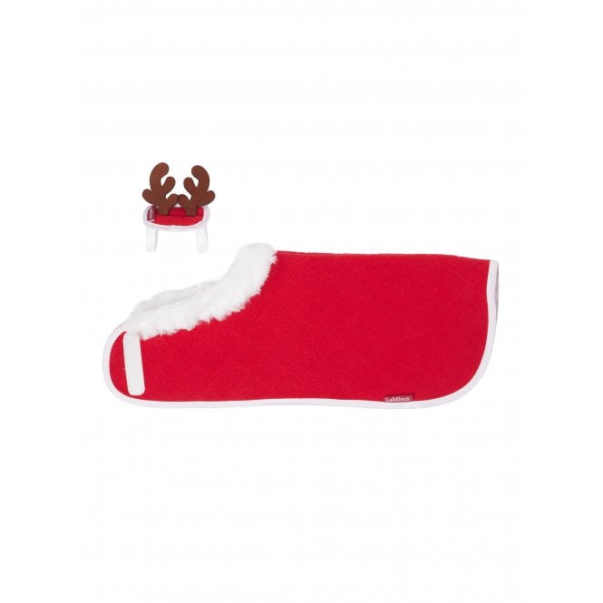 LeMieux  Toy Pony Christmas Rug Set -  Red