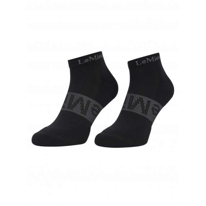 LeMieux  Trainer Socks (3 Pack) - Black
