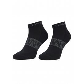 LeMieux Trainer Socks (3 Pack) - Black