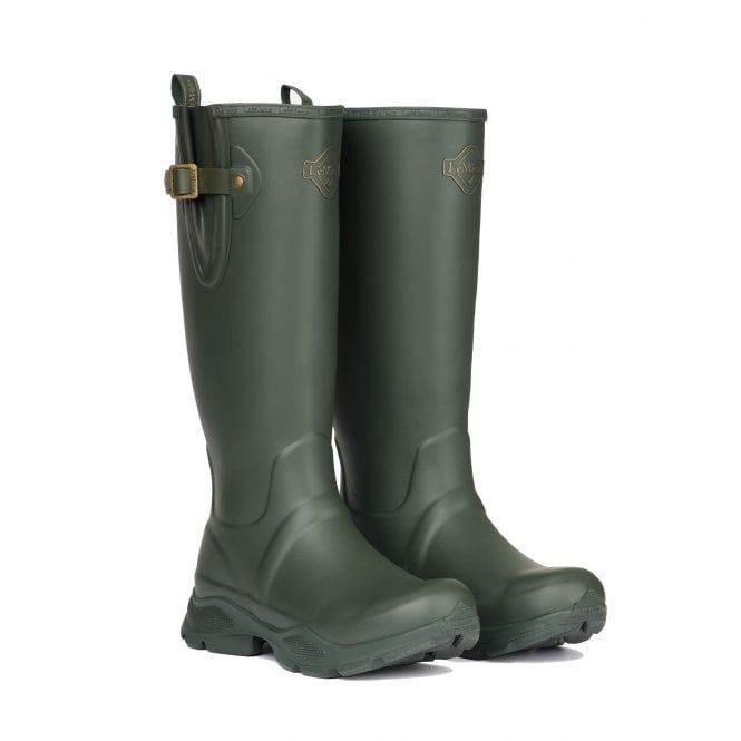 LeMieux  Ultra Stride Wellington Boots - Oak Green