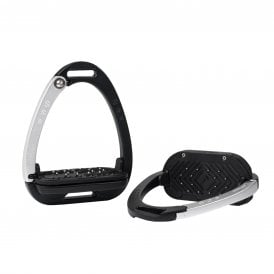 LeMieux Vector Control Stirrup - Black/Aluminium