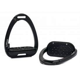 LeMieux Vector Control Stirrup - Black/Black