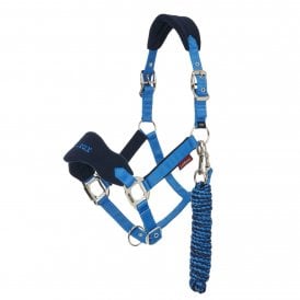 LeMieux Vogue Headcollar & Leadrope - Benetton Blue