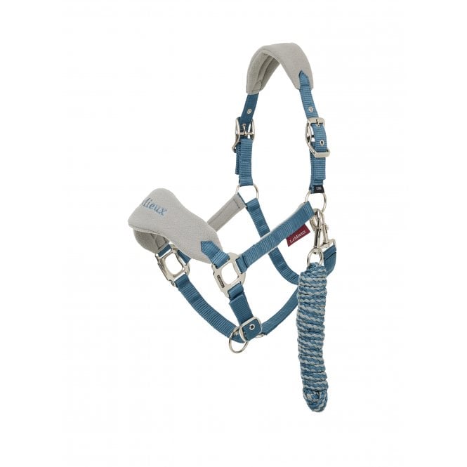 LeMieux  Vogue Headcollar & Leadrope - Ice Blue