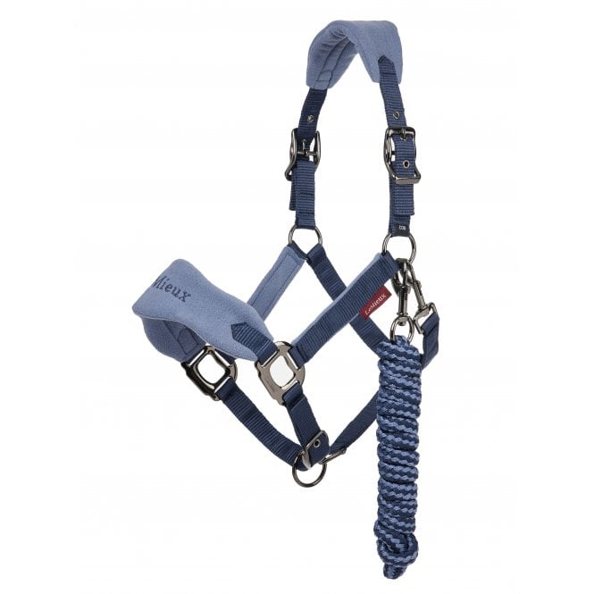 LeMieux  Vogue Headcollar & Leadrope - Indigo