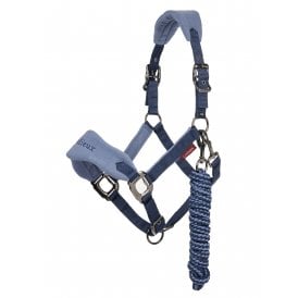 LeMieux Vogue Headcollar & Leadrope - Indigo
