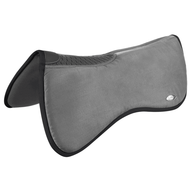 LeMieux  Wither Relief Memory Foam Full Size Half Pad - Grey