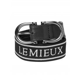 LeMieux Womens Elasticated Belt - Black