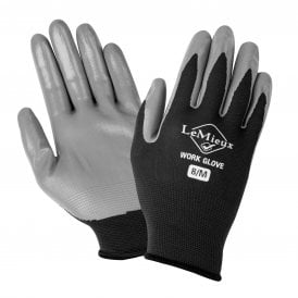 LeMieux Work Gloves - Black