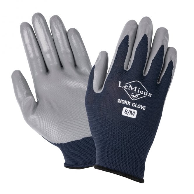 LeMieux  Work Gloves - Navy Blue