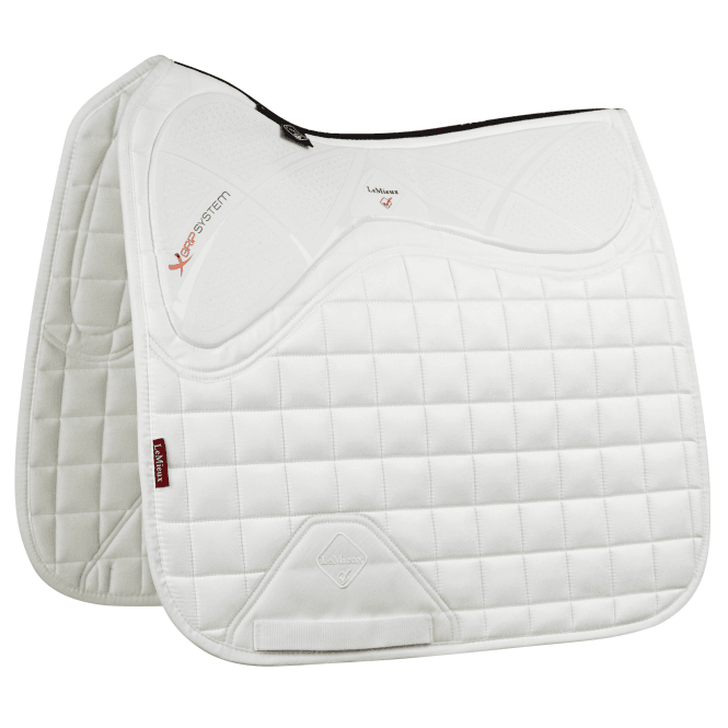 LeMieux  X-Grip Silicone Large Dressage Square - White
