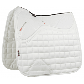 LeMieux X-Grip Silicone Large Dressage Square - White