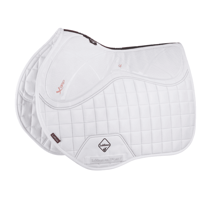 LeMieux  X-Grip Silicone Large EuroJump Square - White