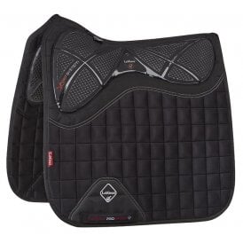 Lemieux X-Grip Twin Sided Full Size Dressage Square Pad - Black