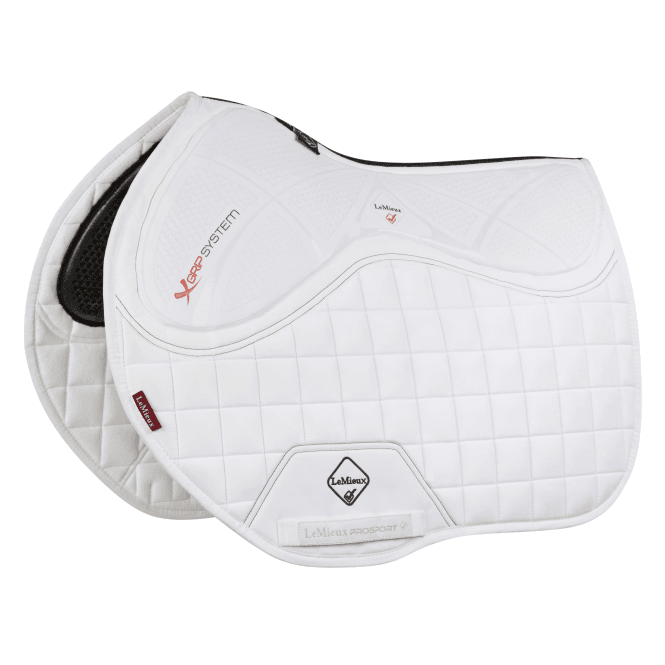 LeMieux  X-Grip Twin Sided Large EuroJump Square - White