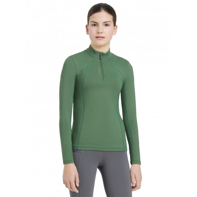 LeMieux  Young Rider Classique Childrens Long Sleeve Base Layer - Hunter Green