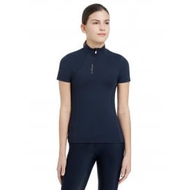 LeMieux Young Rider Classique Childrens Short Sleeve Base Layer - Navy Blue