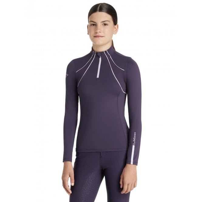 LeMieux  Young Rider Mia Mesh Childrens Base Layer - Juniper