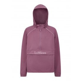 LeMieux Young Rider Paige Quarter Zip Childrens Waterproof Jacket - Mallow
