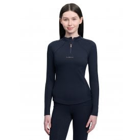 LeMieux Young Rider Sparkle Childrens Base Layer - Navy Blue