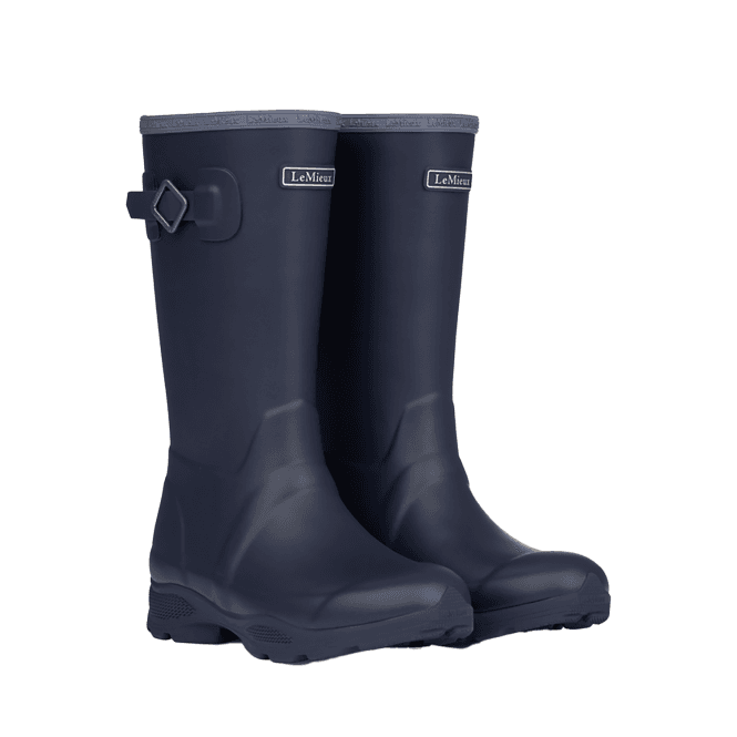 LeMieux  Young Rider Ultra Stride Wellies - Navy Blue