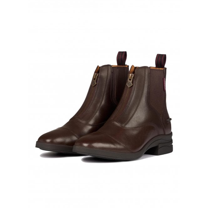 LeMieux  Zip Adults Leather Paddock Boot - Brown