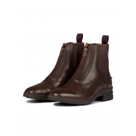 LeMieux Zip Adults Leather Paddock Boot - Brown
