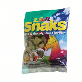 Likit Snaks - Apple & Cinnamon or Mint & Eucalyptus - 100g or 500g