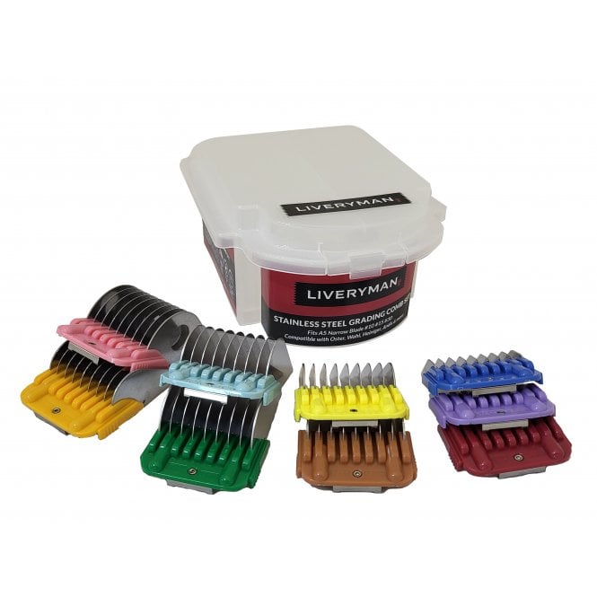 Liveryman  A5 Steel Comb Set