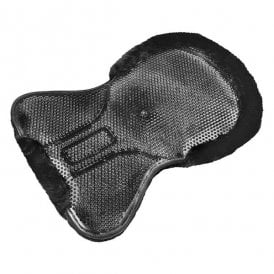 Mackey Gel Pad With Synthetic Fur - Black
