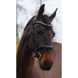 Mackey Sparkle Browband - Baby Pink Black