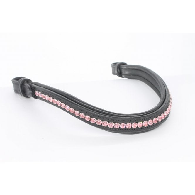 Mackey  Sparkle Browband - Baby Pink Brown