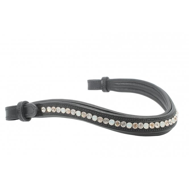 Mackey  Sparkle Browband - Crystal Black