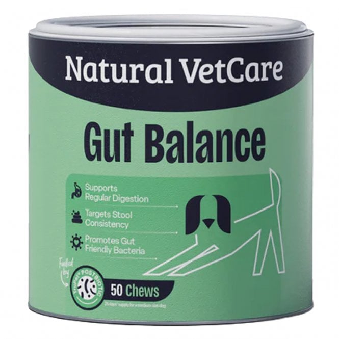 Natural Vet Care  Gut Balance 50 Chews 225g