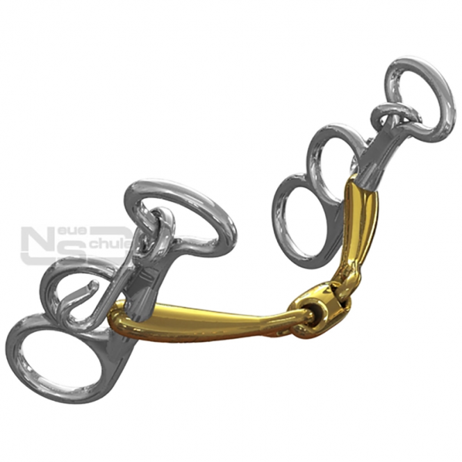 Neue Schule  Pony Tranz Lozenge 10mm Butterfly Pelham 5cm Shank 4.5
