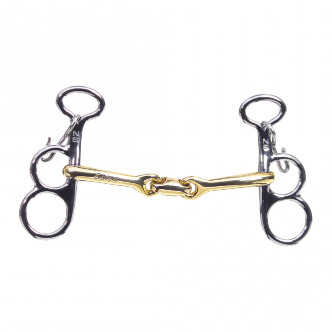 Neue Schule  Pony Tranz Lozenge 10mm Butterfly Pelham 5cm Shank 4.75